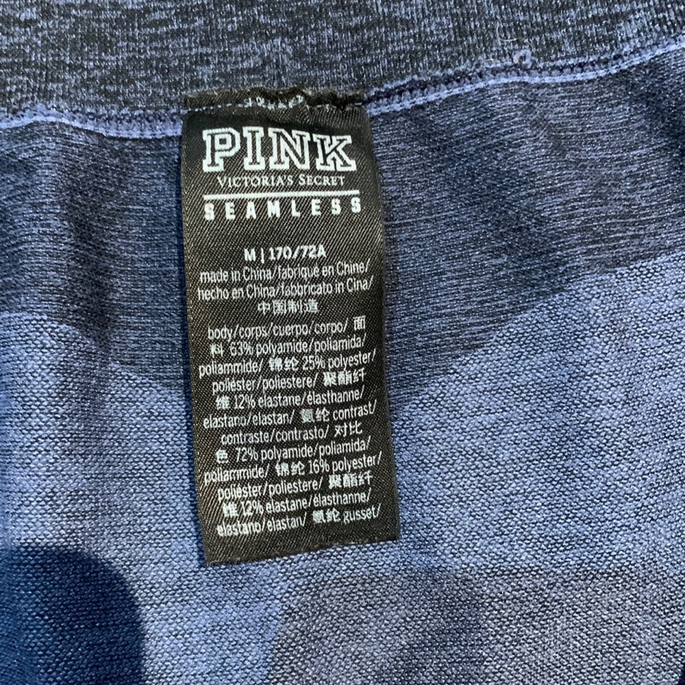 Haven’t been worn, cleaning out closet. Selling “PINK” legging blue medium.